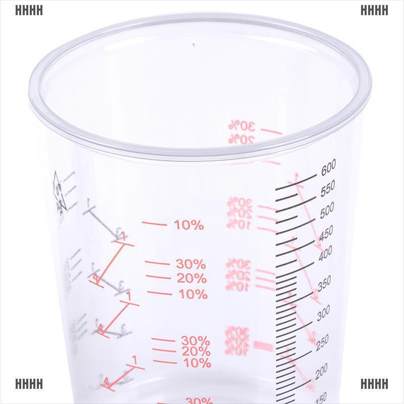 Bộ 10 Cốc Nhựa Trộn Màu Sắc Với Dung Tích 600ml