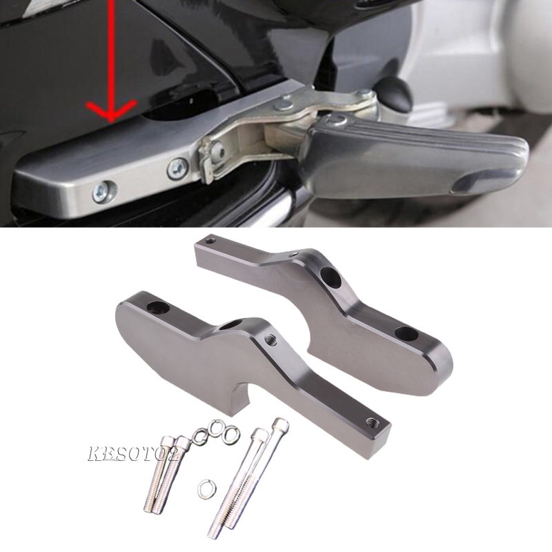 Phụ Kiện Nối Dài Bàn Đạp Kesoto2 Màu Đen Chuyên Dụng Cho Xe Vespa GTS 125ie