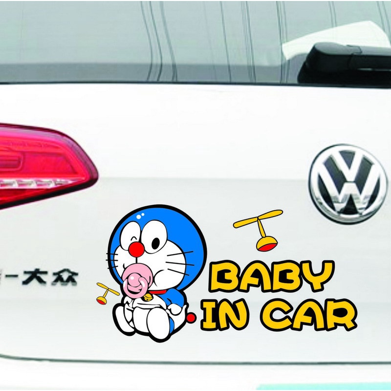 Nhân Vật Phim Hoạt Hình Doraemon / Pikachu / Cậu Bé Bút Chì Shin-chan / Maruko-chan Dễ Thương Trên Xe Hơi