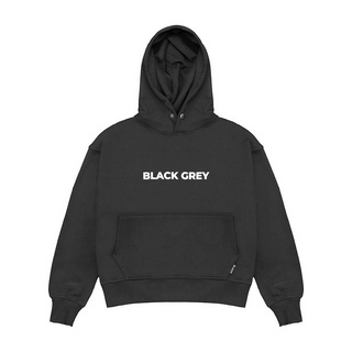 Áo Hoodie Black Grey x Four Basic Dark Grey