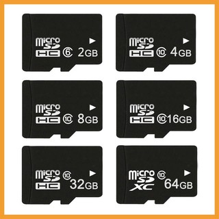 [Giá Rẻ] Thẻ nhớ MicroSD Class 10 Tốc độ cao (Đen) 2GB/4GB/8GB/16GB/32GB/64GB