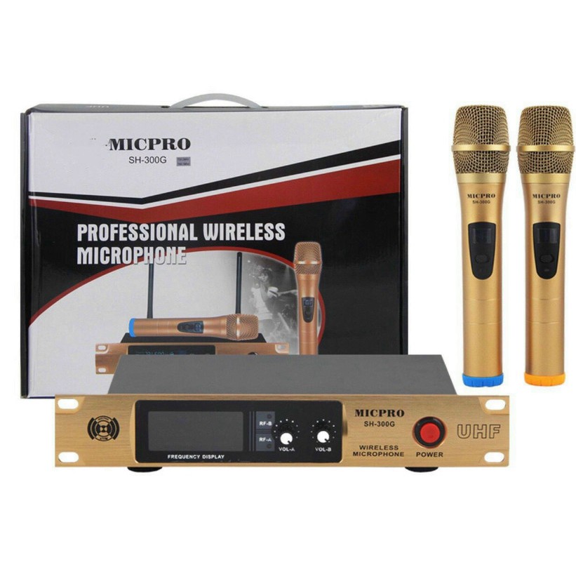 MICRO KHÔNG DÂY MIRO SH-300G 886  NHÔM SÓNG MẠNH - Hàng chính hãng VN