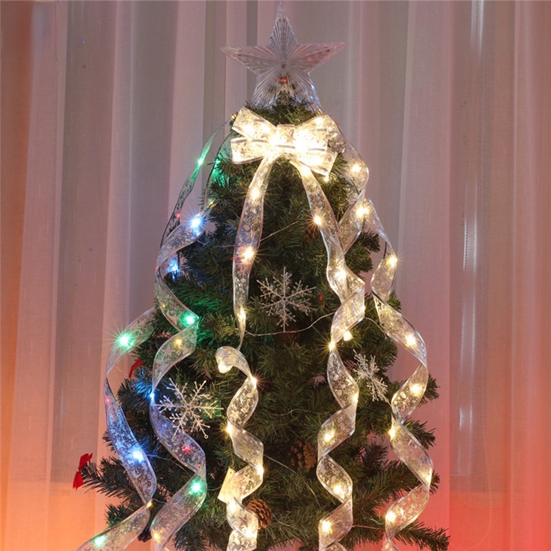 Dây Đèn LED 40 Bóng Trang Trí Cây Thông Noel