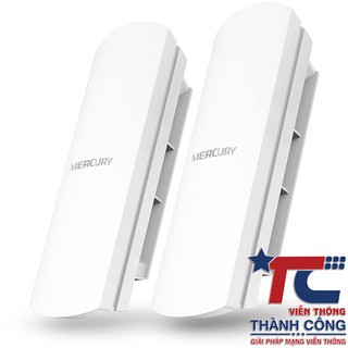 Wifi Mercury MWB201 1km, MWB505 5Km - Bộ bắn sóng wifi mercury chuyên dùng trong thang máy và ngoài trời