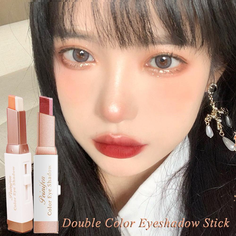 Phấn Mắt Dạng Thỏi Hai Màu Sắc Chống Thấm Nước Và Mồ Hôi