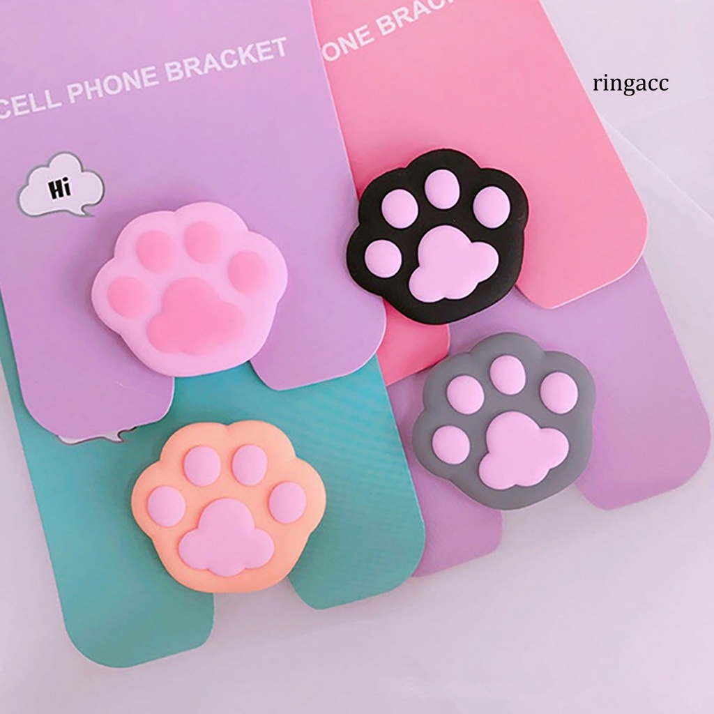 Giá Đỡ Điện Thoại Chống Rơi Có Thể Gập Lại Hình Chân Mèo/ Kỳ Lân Xinh Xắn