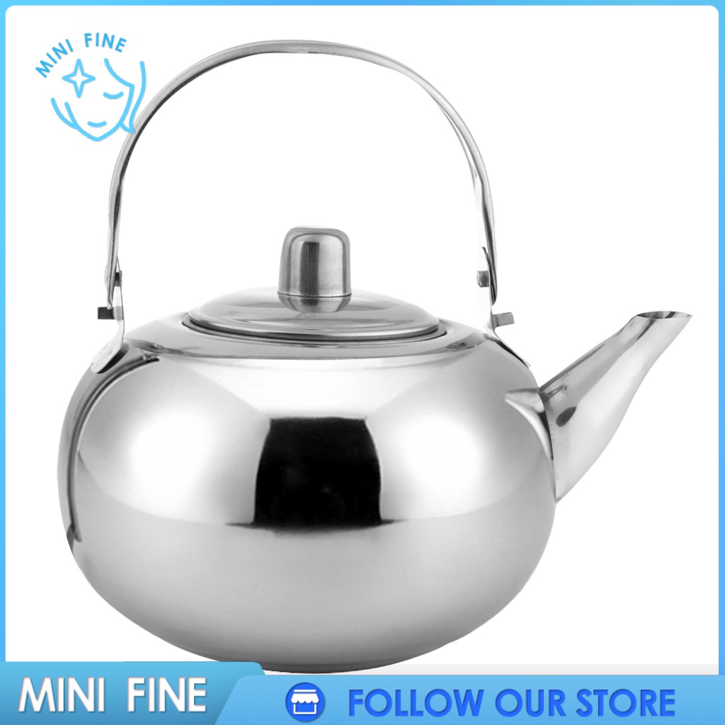 Ấm Đun Nước Mini Bằng Thép Không Gỉ 1l | BigBuy360 - bigbuy360.vn