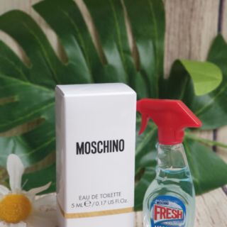 Nước hoa mini nữ Moschino Fresh EDT 5ml