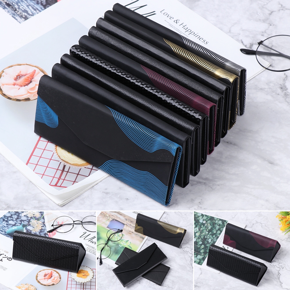 YUDESHUI Hộp đựng mắt kính hình tam giác chống thấm nước tiện dụng