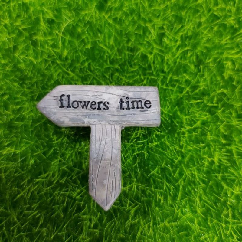 Tiểu Cảnh Bảng Chỉ Đường Mini | Phụ Kiện Trang Trí Tiểu Cảnh Terarium, Sen Đá