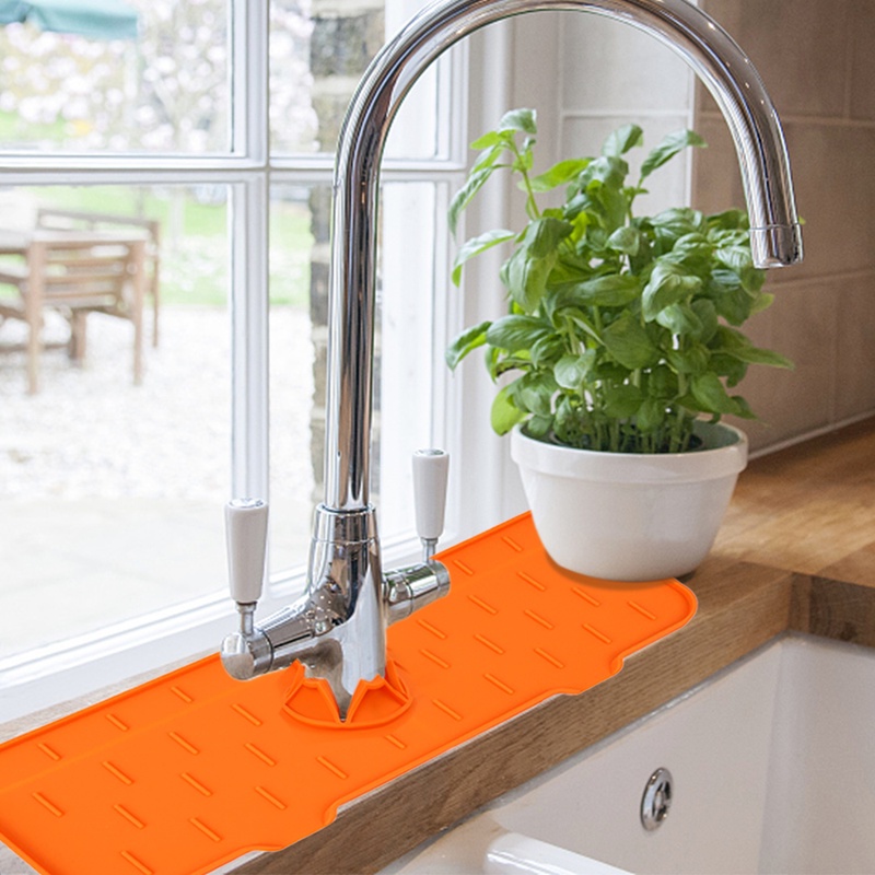 Miếng Silicone Gắn Vòi Nước Bồn Rửa Chén Sáng Tạo