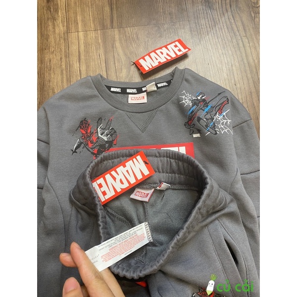 Bộ nỉ bé trai ghi Marvel B20