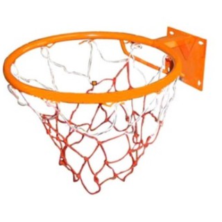 combo lưới vành 40cm + bóng rổ số 5