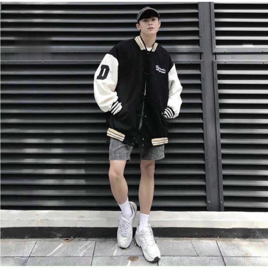 Áo khoác bomber unisex 2 lớp form rộng dày dặn hàng cao cấp A517 SUTANO