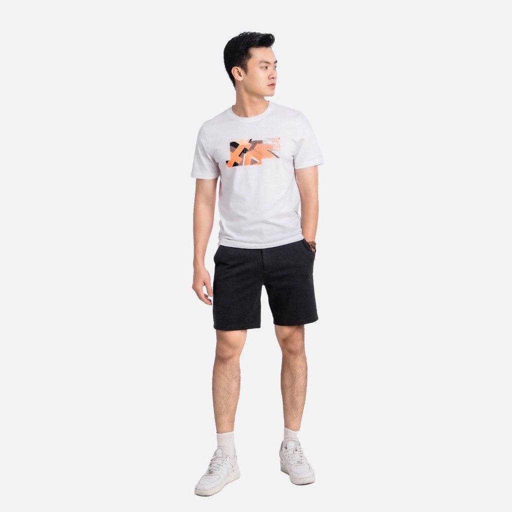 Áo thun ngắn cộc tay nam CIZA basic cổ tròn phong cách trẻ trung vải cotton thấm hút nhanh size S M L XL ATNS26