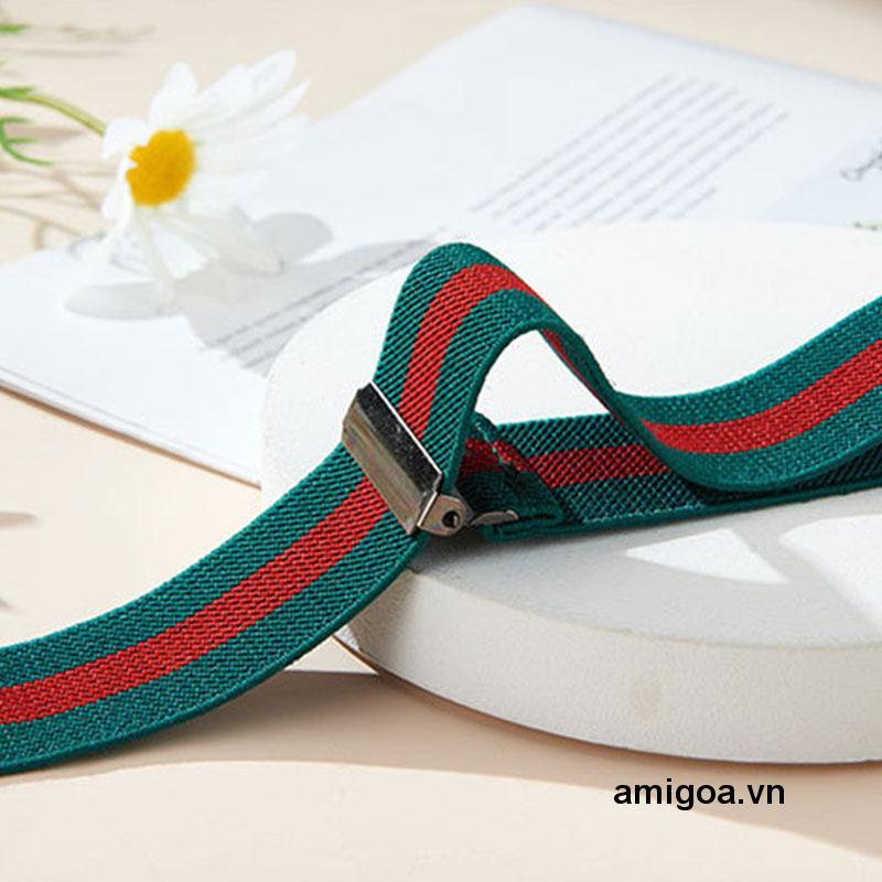 ✨✨Thắt lưng lười dây chun có nút gài, nút cài bấm, khuy cài bấm điều chỉnh lưng quần Jean, quần bò cạp rộng