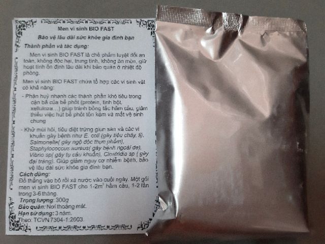 Men Vi Sinh Xử Lý Hầm Cầu SiFa 280gr
