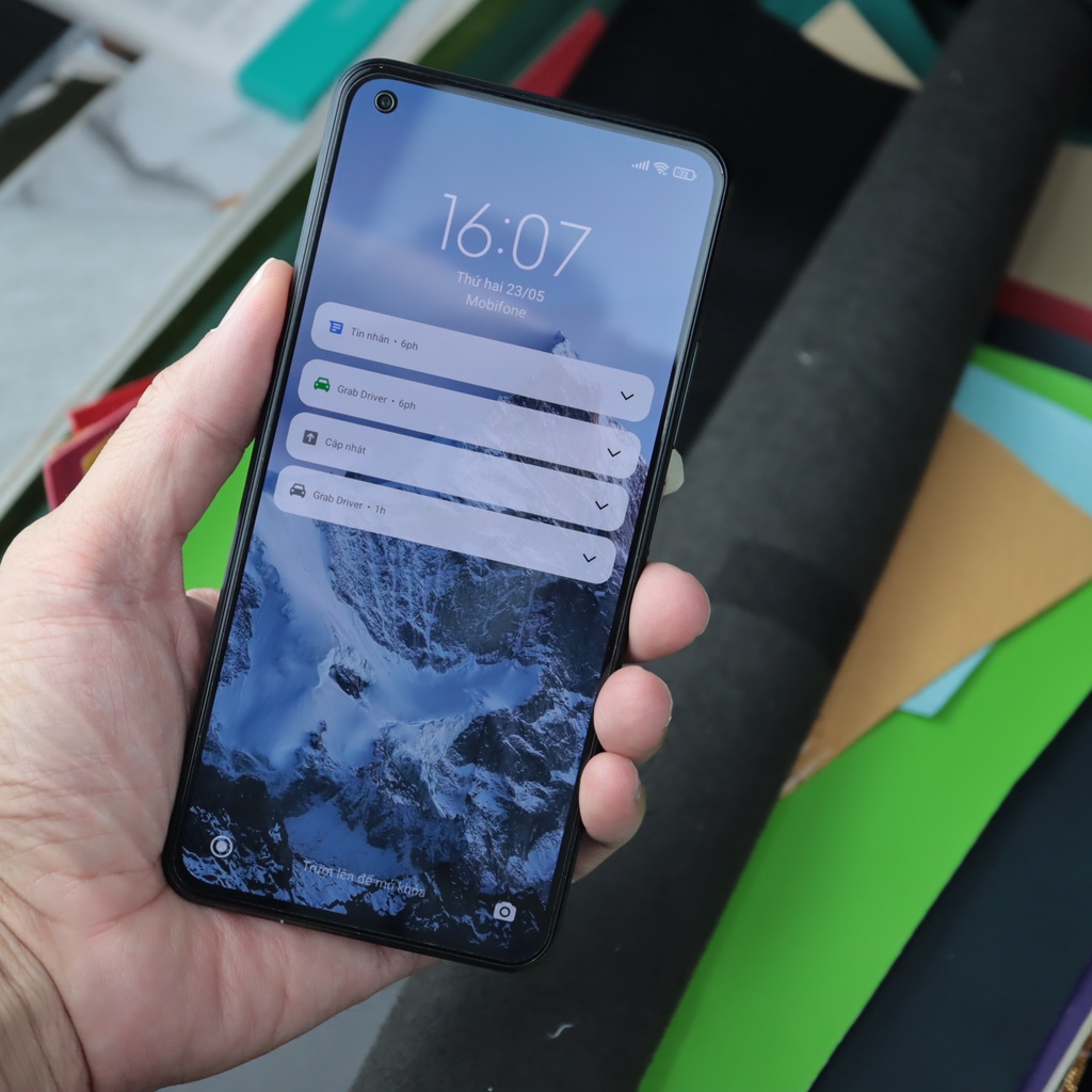 Miếng dán màn hình polime UV kháng khuẩn cao cấp dành cho Xiaomi Mi 11 / Mi 11 Lite / Mi 11T / Mi 11T Pro