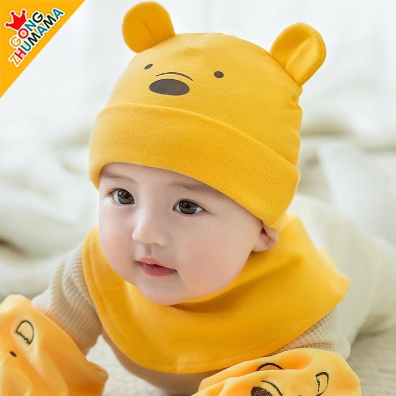 Mũ nỉ ctong cho bé 1-5 tuổi