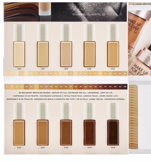 Set kem lót YSL, phấn phủ KatvonD, 5 sample nền