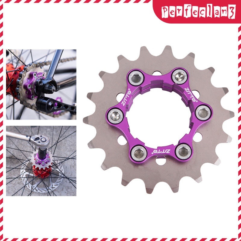 💕Thássia Sport Store💕 MTB Single 1 Speed Cassette Cog Fixed Gear Conversion Kit for 10/11s Hub