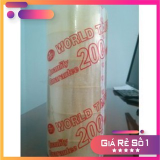 [Giá shock] Băng keo trong/đục 5F 200Ya - 1,6kg/cây (6 cuộn)