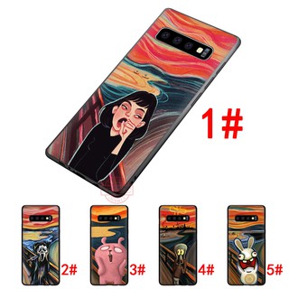 Ốp điện thoại phong cách tranh sơn dầu Scream cho Samsung Galaxy S7 S7 Edge S8 S8 Plus S9 S9 Plus S10 S10 Plus Note 8 9