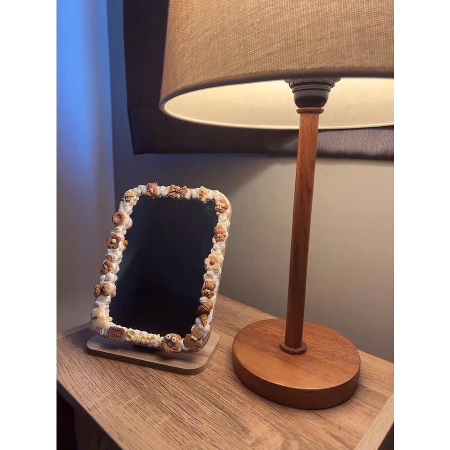 Gương tự trang trí handmade cute nhiều hình Có sẵn, gương DIY decor siêu xinh Order 2 tuần Trang Xuka