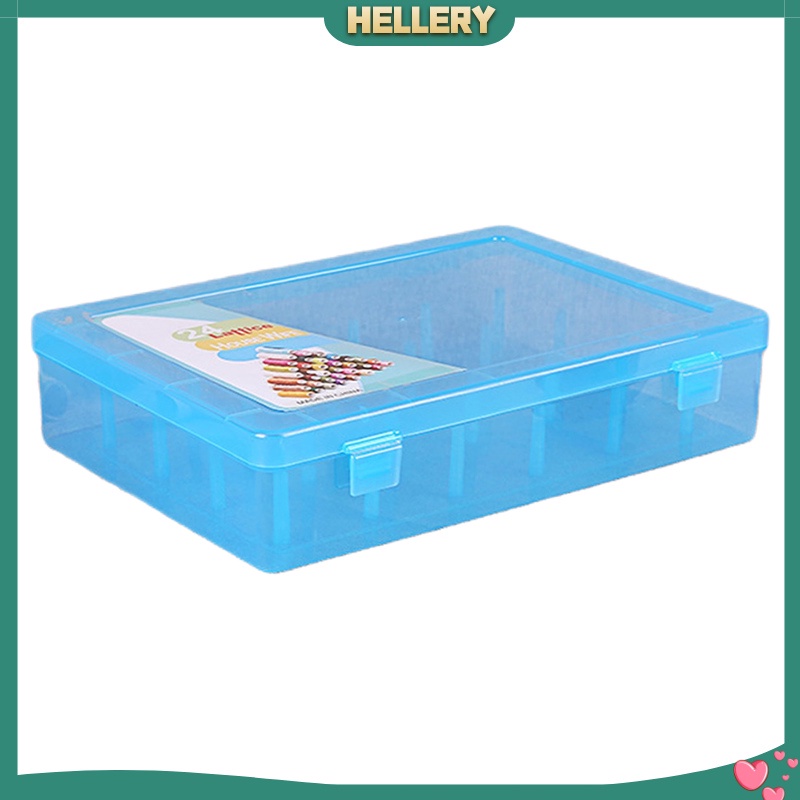 [HELLERY] Sewing Thread Storage Box Organiser Case Spools Organizer