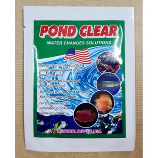POND CLEAR: Men vi sinh cho cá cảnh
