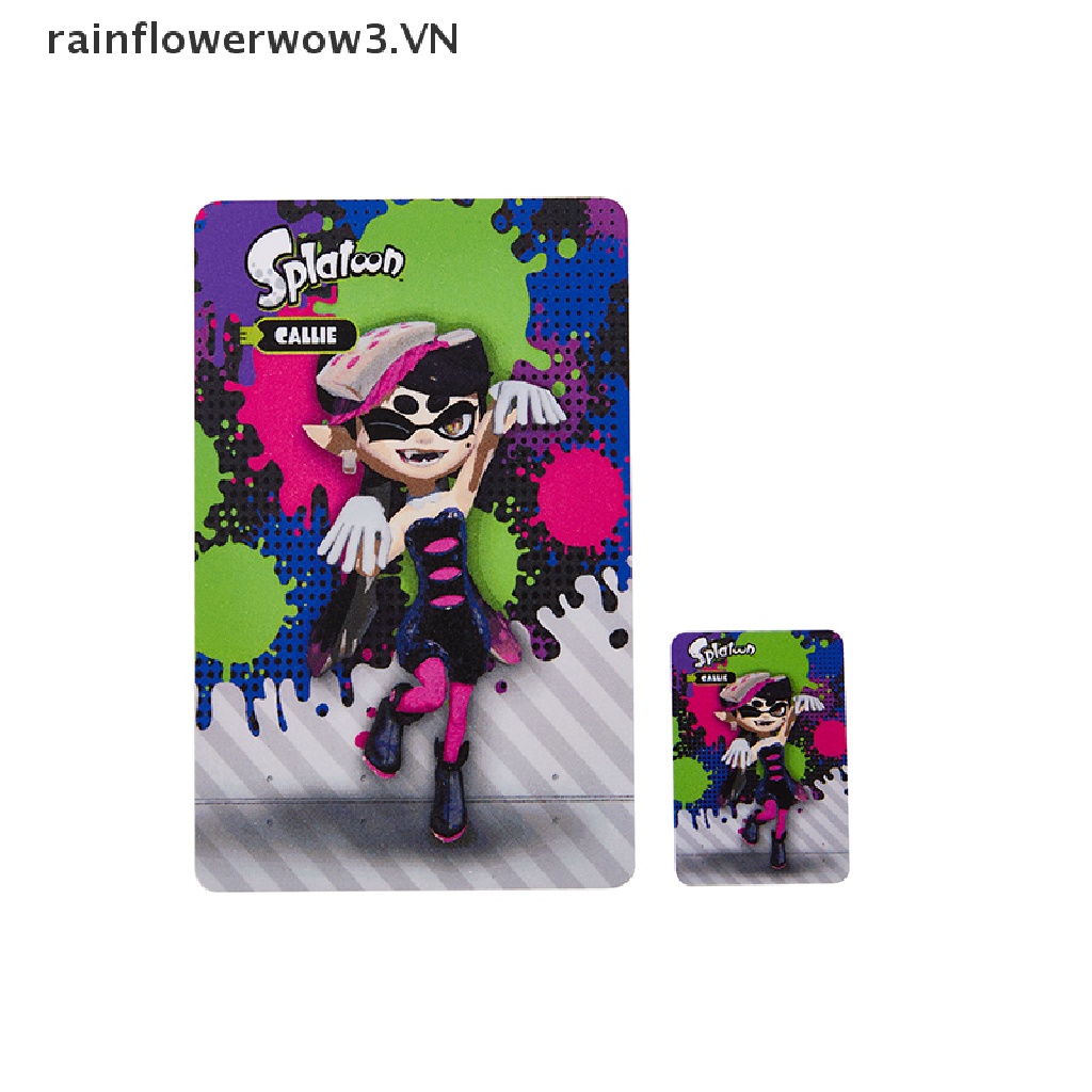 Bộ Sưu Tập Dữ Liệu Splatoon Ntag215 Tags NFC MiNi Hoặc Thẻ Amibo 17 Món