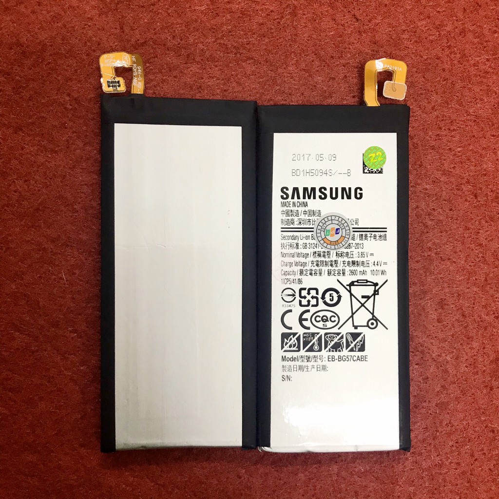 Pin Samsung Samsung J5 prime / G5700 / ON5 zin BH 6 tháng