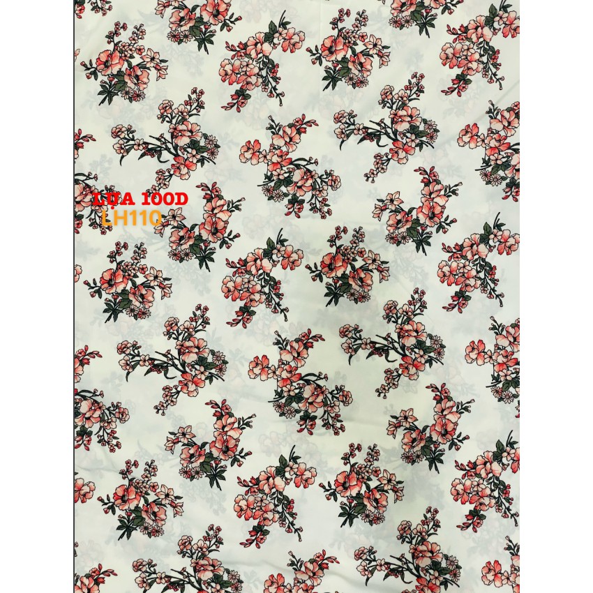 VẢI LỤA  HOA NHÍ - DÒNG VẢI THÔNG DỤNG - 1 MÉT X 1M5