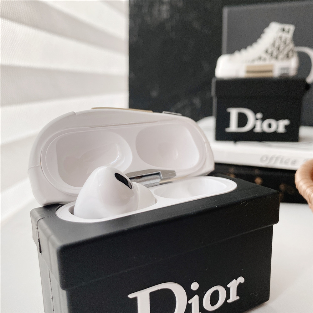 Vỏ Đựng Bảo Vệ Hộp Sạc Tai Nghe Airpods 1 / 2 / Pro3 Hình Giày 3d