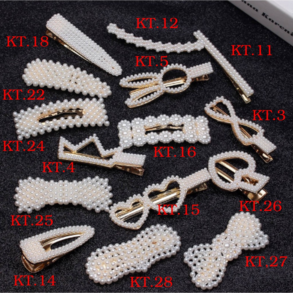 Kẹp Tóc Nhiều Kiểu Hot Trend Pk100C Cực Đẹp - Hazo