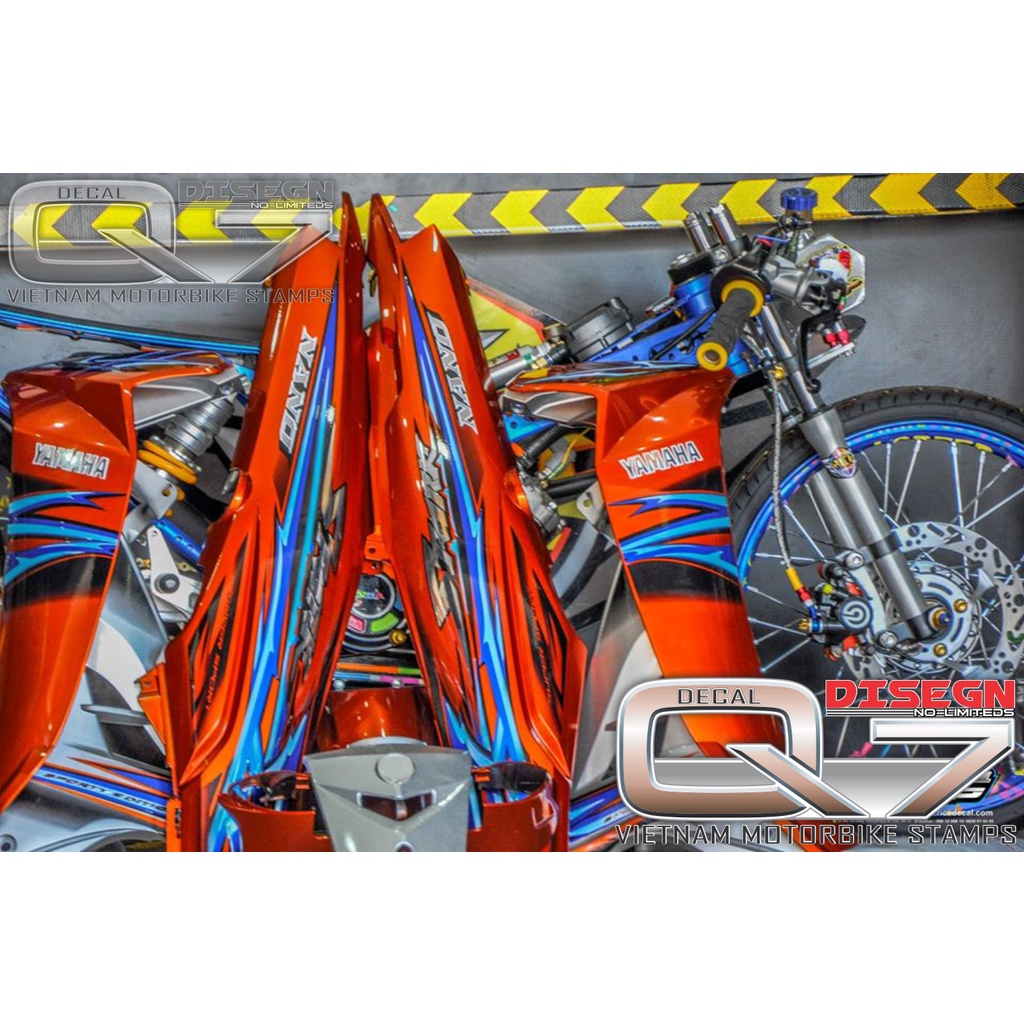 Tem Rời Sirius 110 CAM BẠC