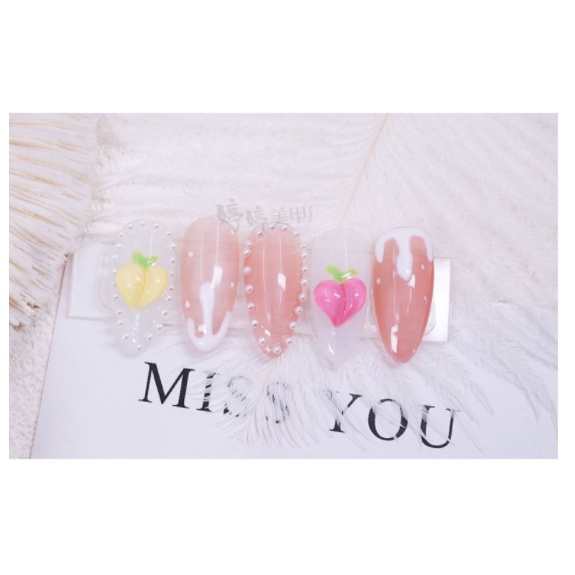 CHARM TIM TRANG TRÍ NAIL