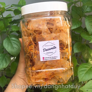 🐣Bánh tráng Sate - Khô gà (Hũ to) 🐣