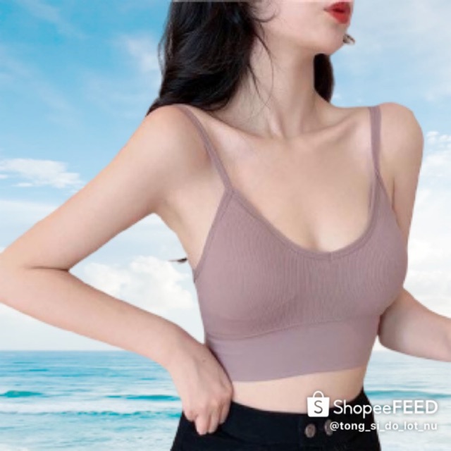 Áo Bra Tập Gym Siêu Hot - Siêu Xịn - Co Dãn Siêu Tốt Hàng Mới - Áo bra yoga gym thể thao M17 croptop nâng ngực hai dây | WebRaoVat - webraovat.net.vn