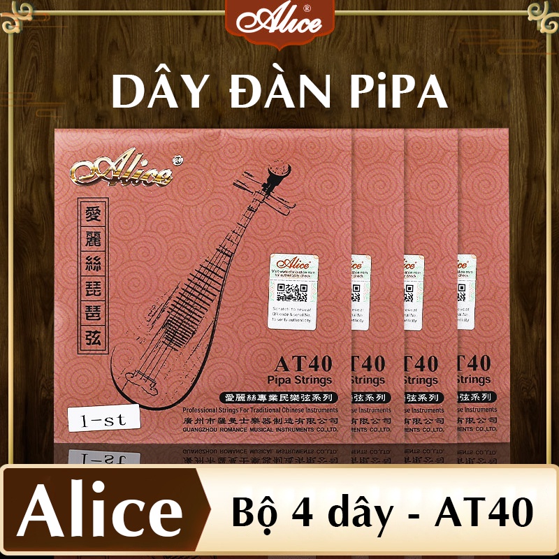 Dây Đàn Tỳ Bà VN - Bộ 4 Dây TQ (pipa) Chất Lượng