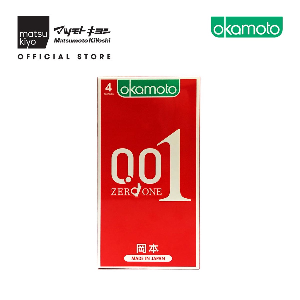 Bao Cao su Okamoto 0.01 PU Siêu Mỏng Truyền Nhiệt Nhanh - 2 cái / 4 cái - matsukiyo