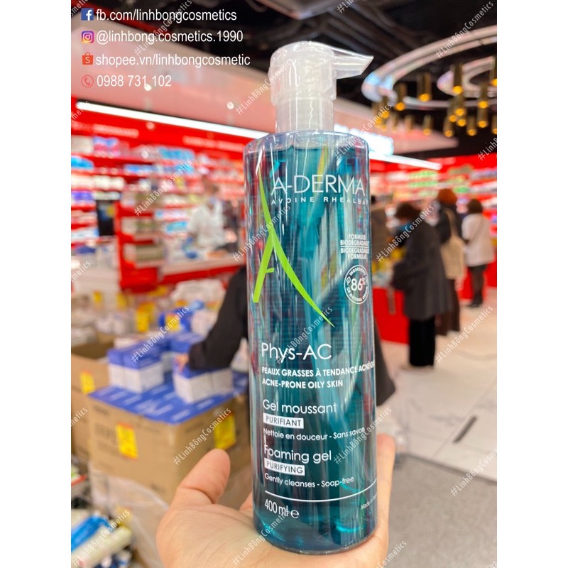 SỮA RỬA MẶT ADERMA CHO CÁC LOẠI DA SIÊU THÍCH CÁC SIZE | BigBuy360 - bigbuy360.vn