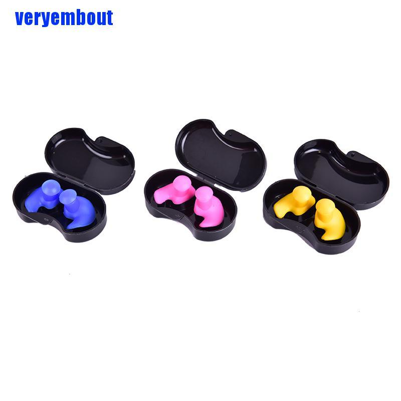 Nút Bịt Tai Bằng Silicone Chống Thấm Nước / Bụi Bẩn Tiện Dụng