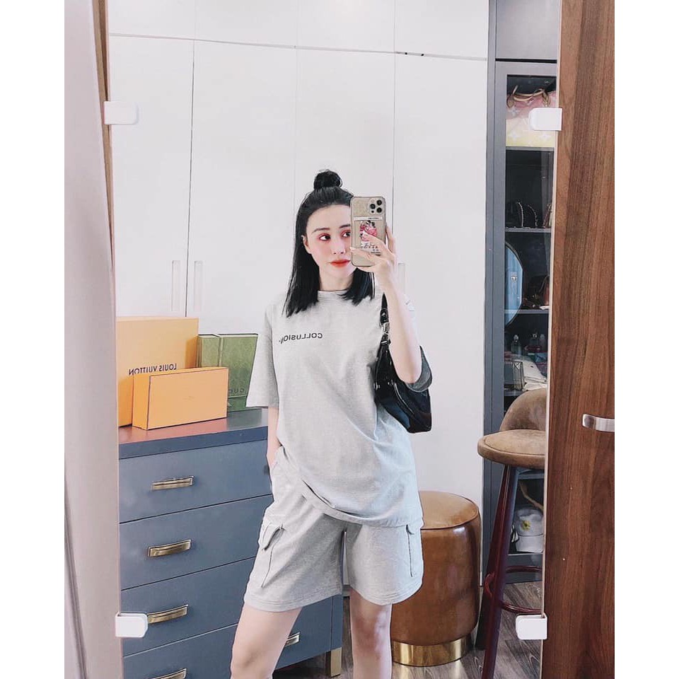 Đồ bộ đùi cao cấp thun cotton 100% có 3 màu,đơn giản phối tíu hợp cá tính -PD 168 | BigBuy360 - bigbuy360.vn