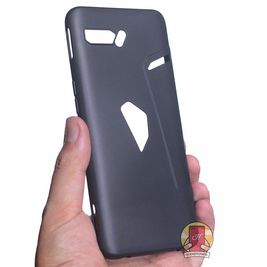 Ốp Lưng Asus ROG Phone 2 Dẻo Đen và trong suốt Chống Ố
