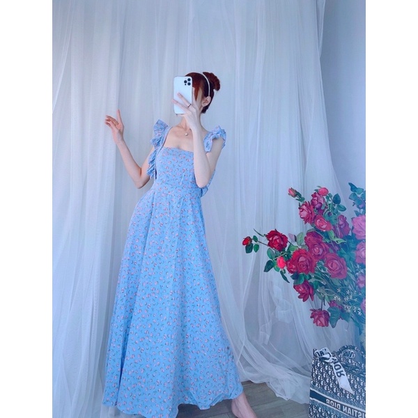 Maxi cánh tiên hoa nhí có mút ngực