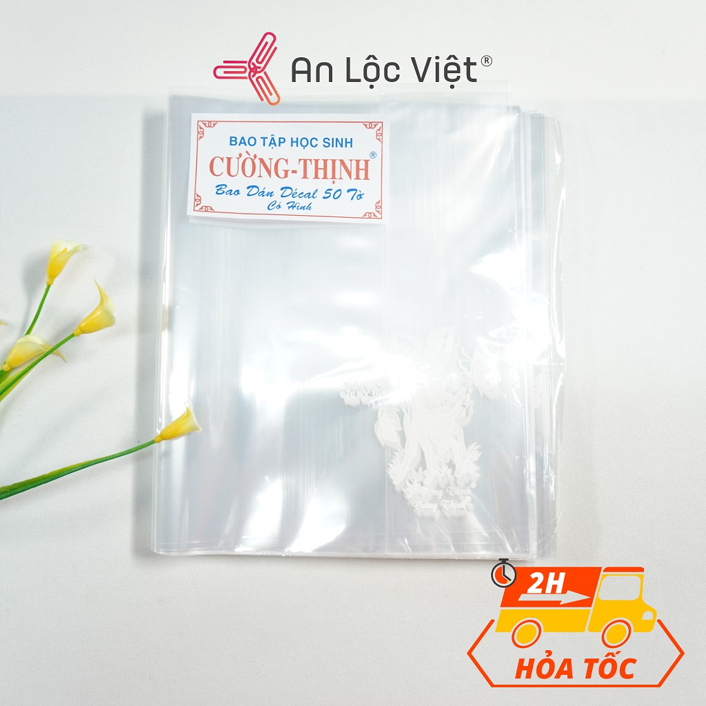 Bao tập hình Nai - Bao sách nylon hình nai