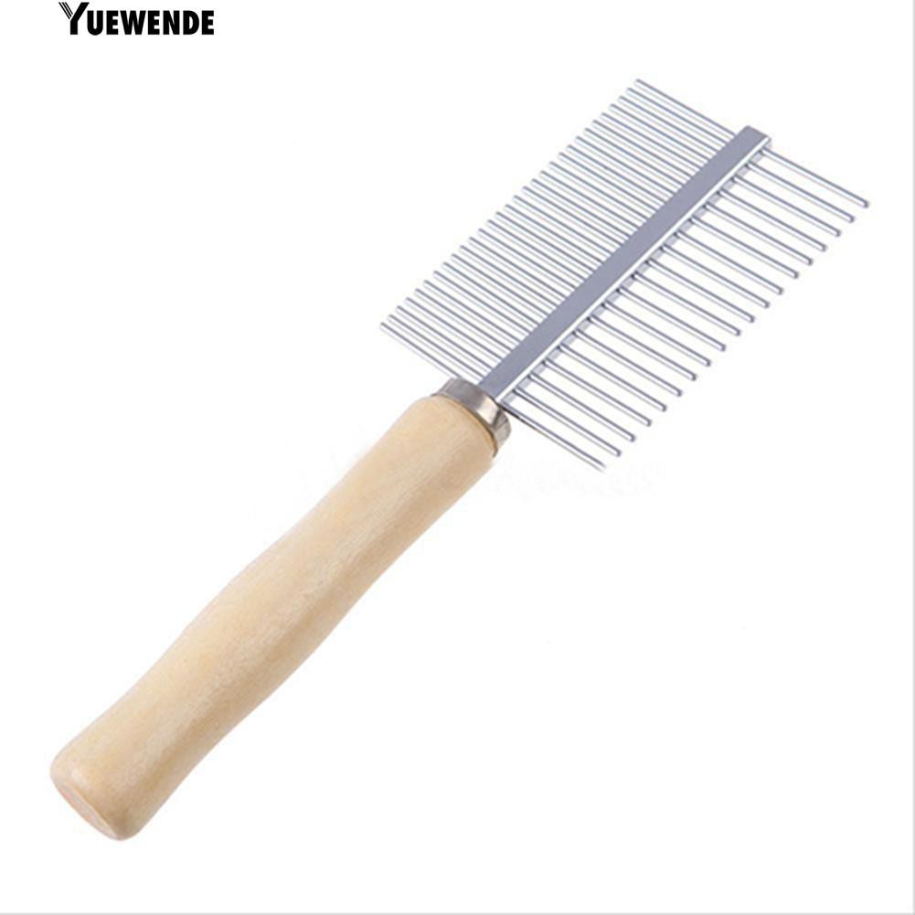 Bàn chải mát xa chải lông cho chó mèo gồm 2 mặt tiện dụng