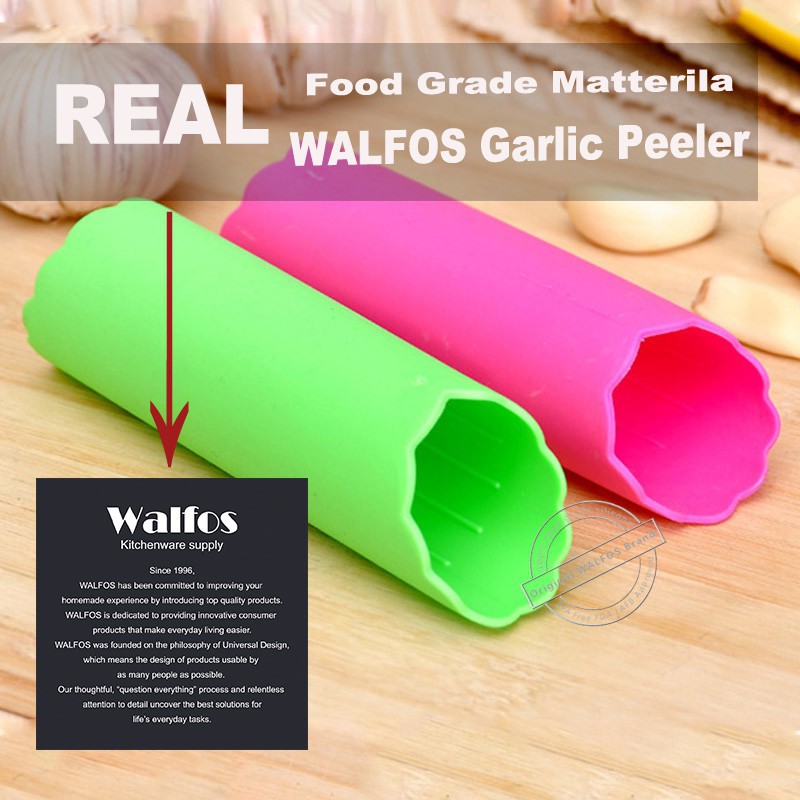 Máy bóc tỏi bằng silicone Walfos Dễ sử dụng