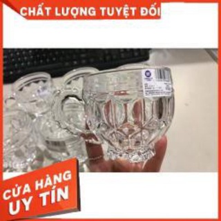 Bộ 6 cốc thủy tinh có quai